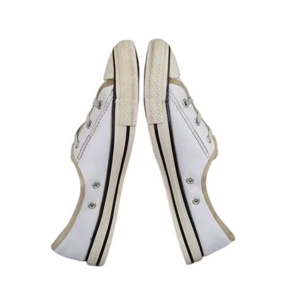 Converse Shoes Womens 7 Sneakers All Star Low Top Slip On Flats White Casual - Picture 7 of 14